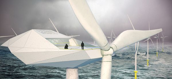 Wind Turbine Loft concept by Morphocode 