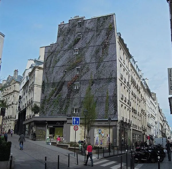 Oasis of Aboukir Vertical Garden by Patrick Blanc 