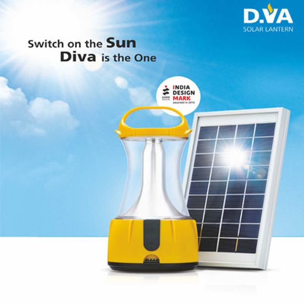 DIVA solar-powered portable lantern 