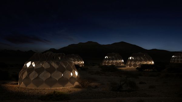 Abeer Seikaly solar-powered refugee shelters