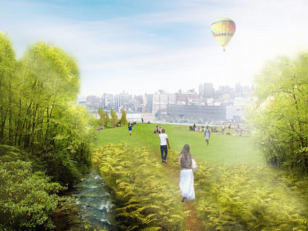 Green Loop Compost Island A green space and solution to NYC’s organic waste  6