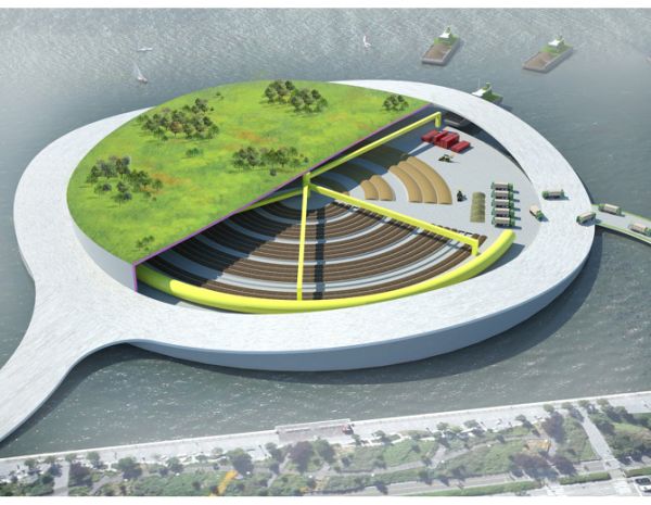 Green Loop Compost Island A green space and solution to NYC’s organic waste