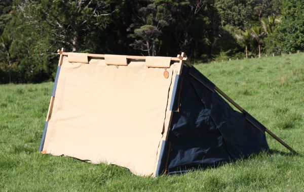 Nikolai Sorensen’s Under Cover Camper is sustainable two –men-tent 2