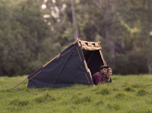 Nikolai Sorensen’s Under Cover Camper is sustainable two –men-tent