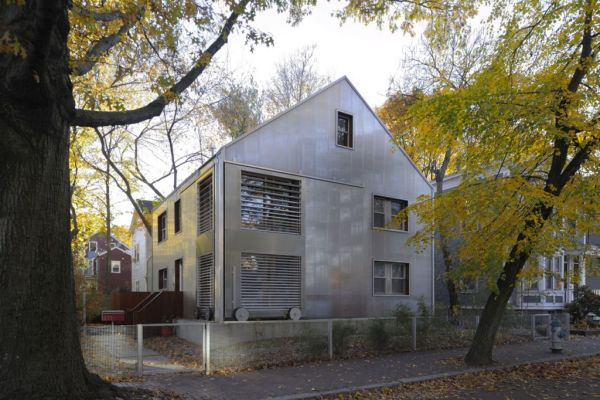 house with plastic walls