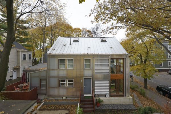 house with plastic walls