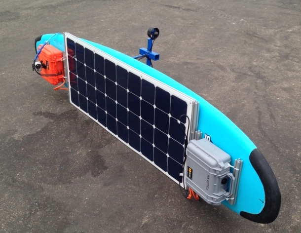 SolarSurfer - robotic solar-powered surfboard 2