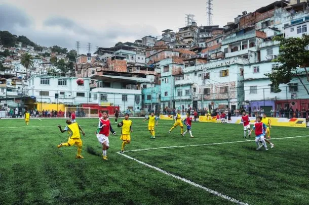 First player-powered brazil football pitch   4