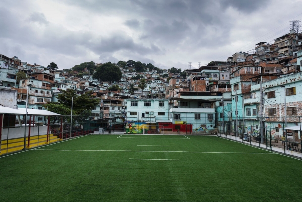 First player-powered brazil football pitch    6