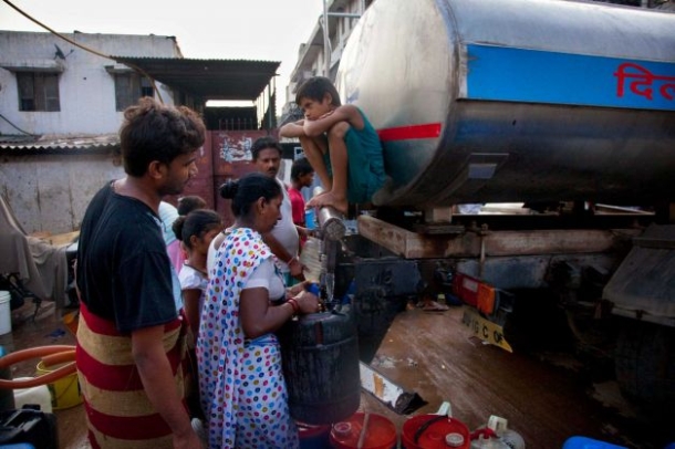 delhi water shortage