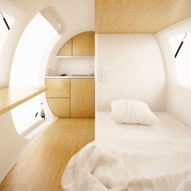 green ecocapsule micro home 9