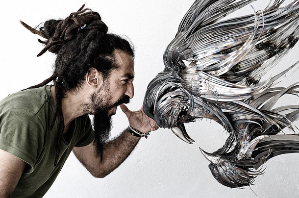 Recycled Steel Sculptures by Selçuk Yılmaz 4