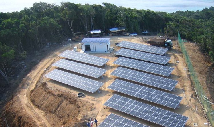 Solar-powered wifi in India