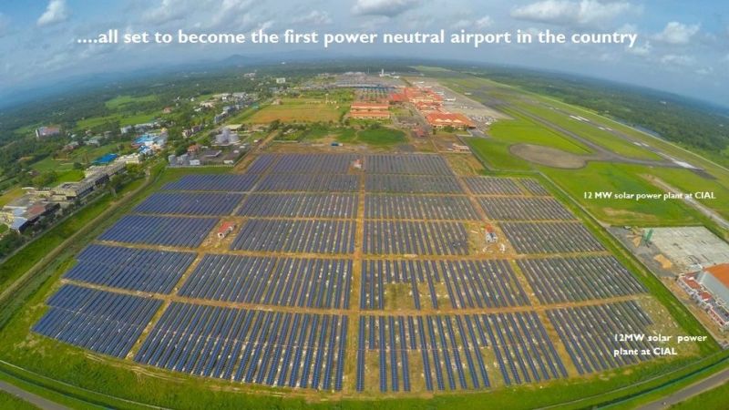 CIAL solar powered airport
