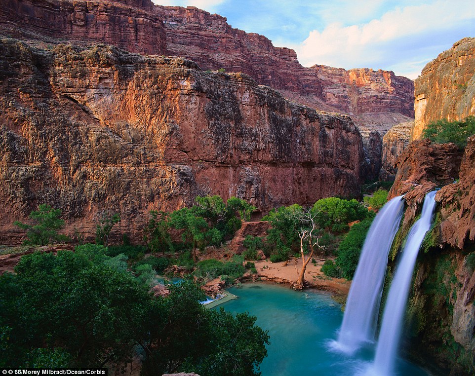 Havasu Falls in Arizona, USA