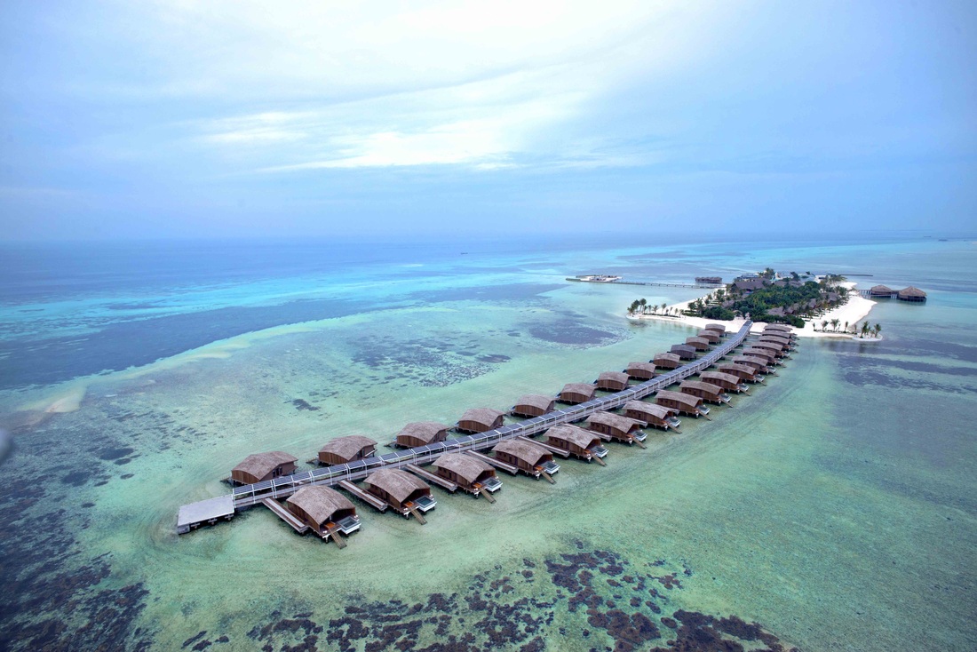 Solar Powered Finolhu Villas resort maldives 2