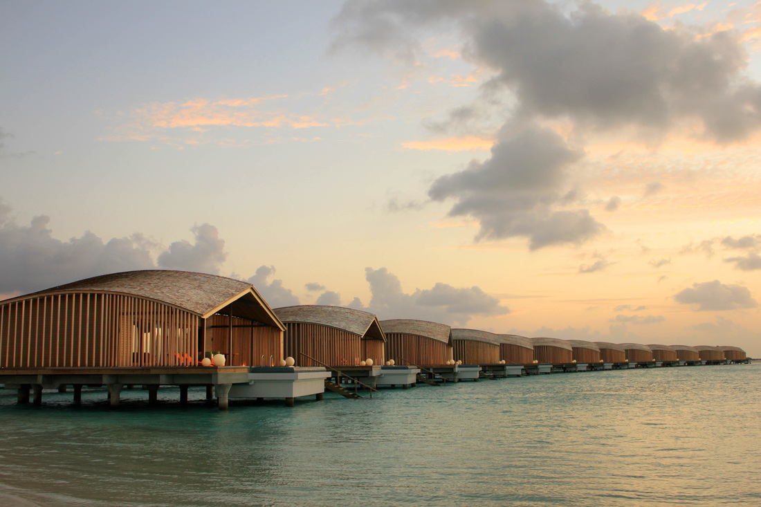 Solar Powered Finolhu Villas resort maldives