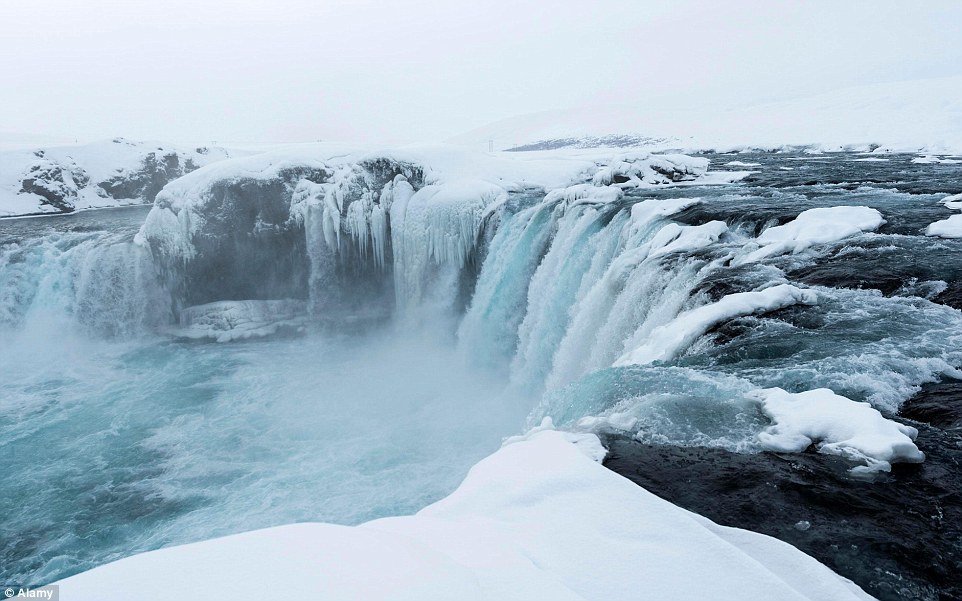 The Waterfall of The Gods, in Northern Iceland