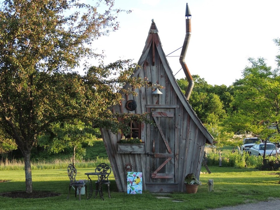 Tiny Reclaimed Wood Cabins by dan pauly 2