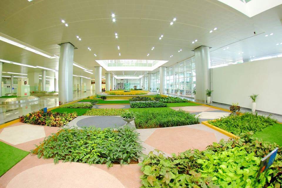 Greenest airport terminal in India