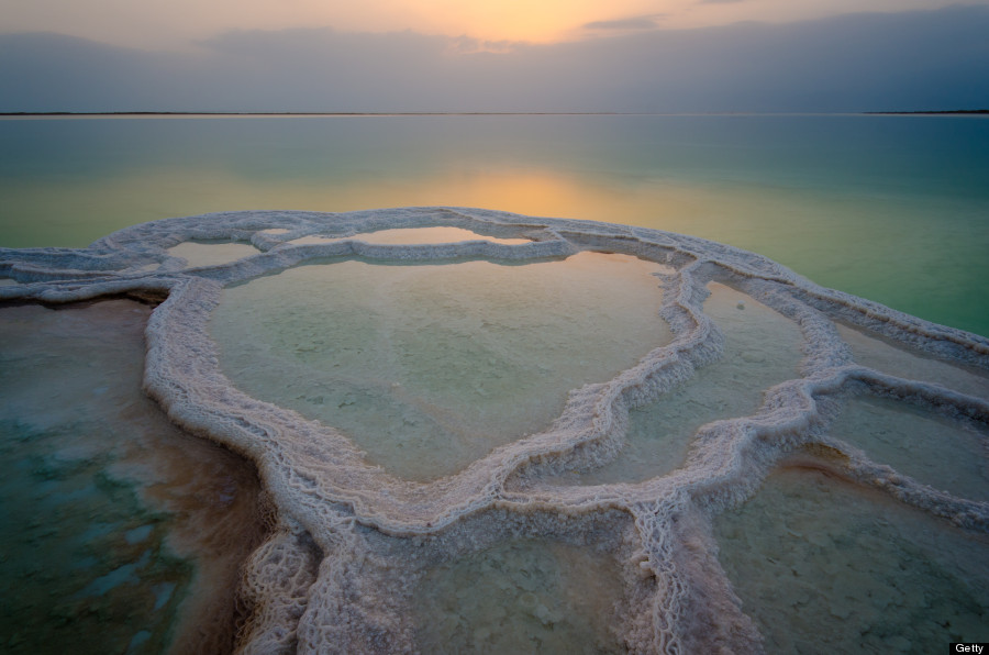 The Dead Sea, Jordan and Israel