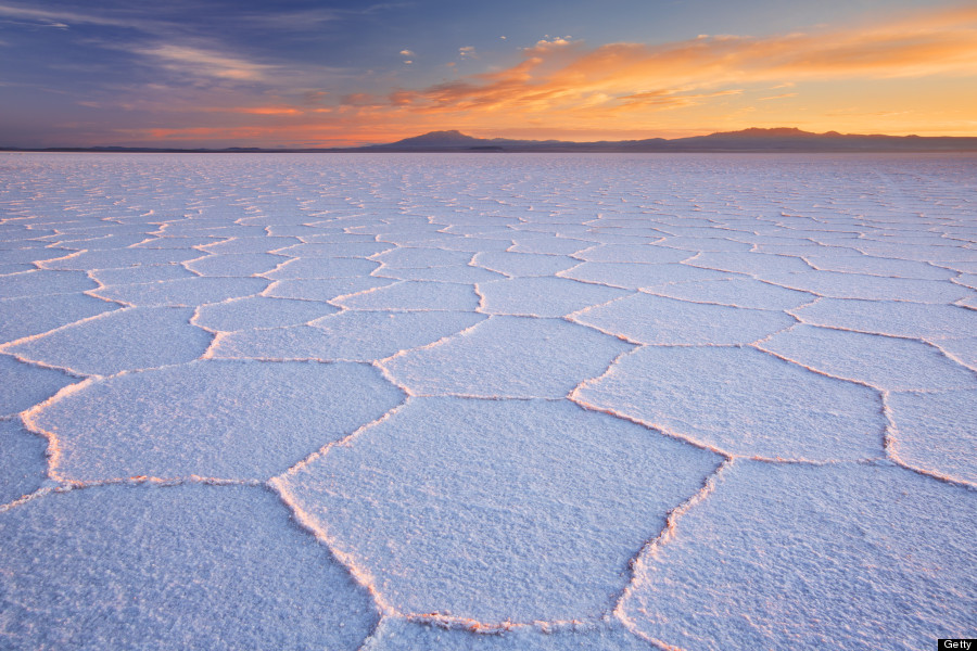 The Salar de Uyuni, Bolivia