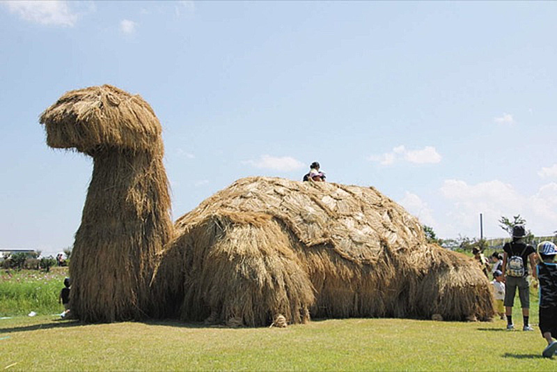 Wara art festival japan 10