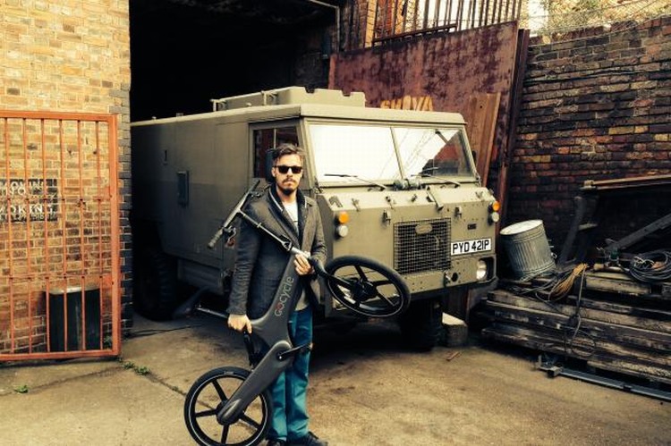 Ben Jaconelli reunited with his GoCycle