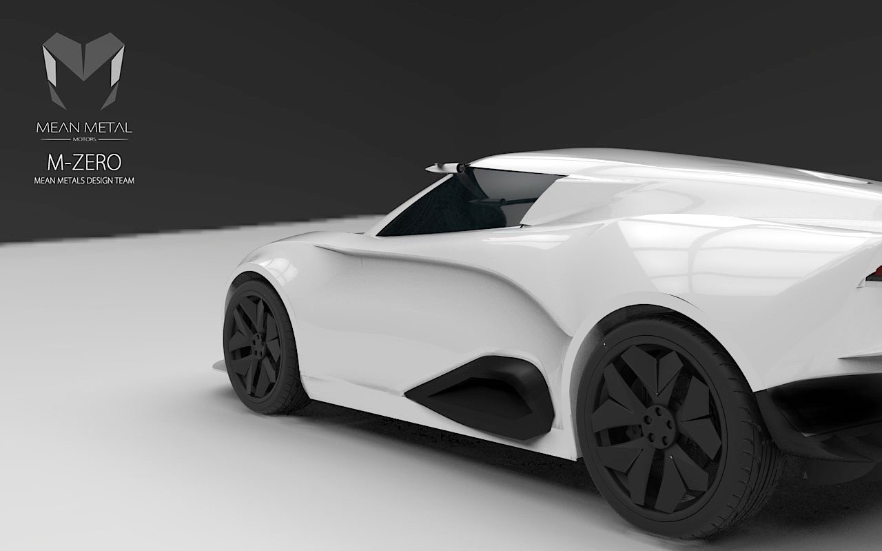 Electric hybrid supercar