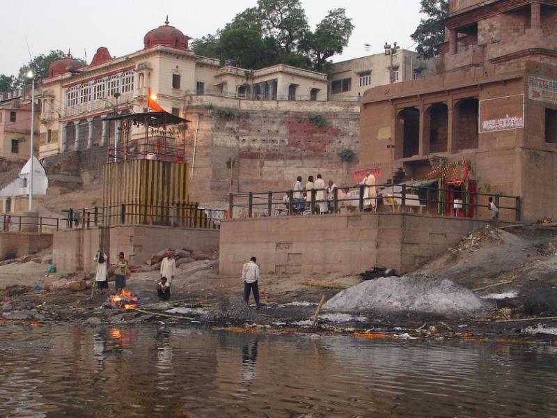 Ganges pollution in India