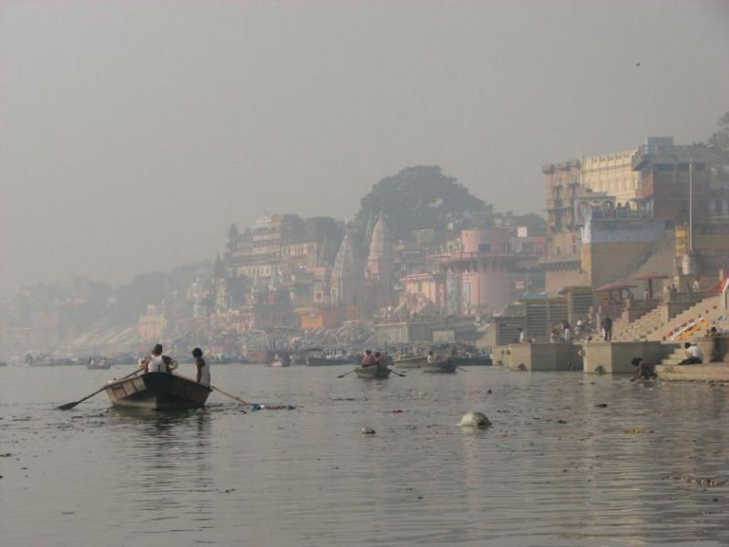 Routine in ganges river