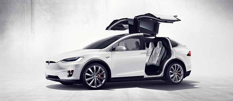 Tesla electric suv model x 9