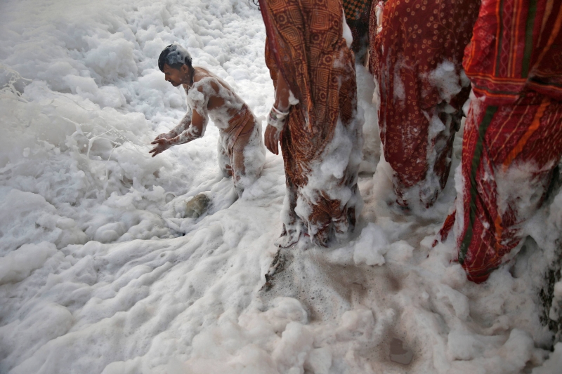 Yamuna River pollution