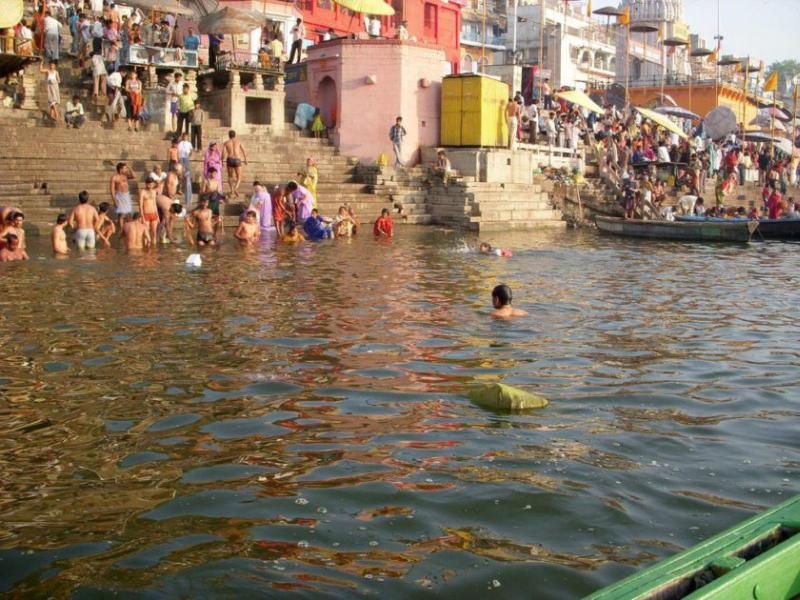 ganges bath