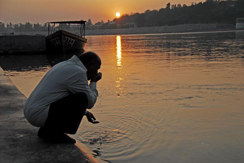 ganges water healthy to drink