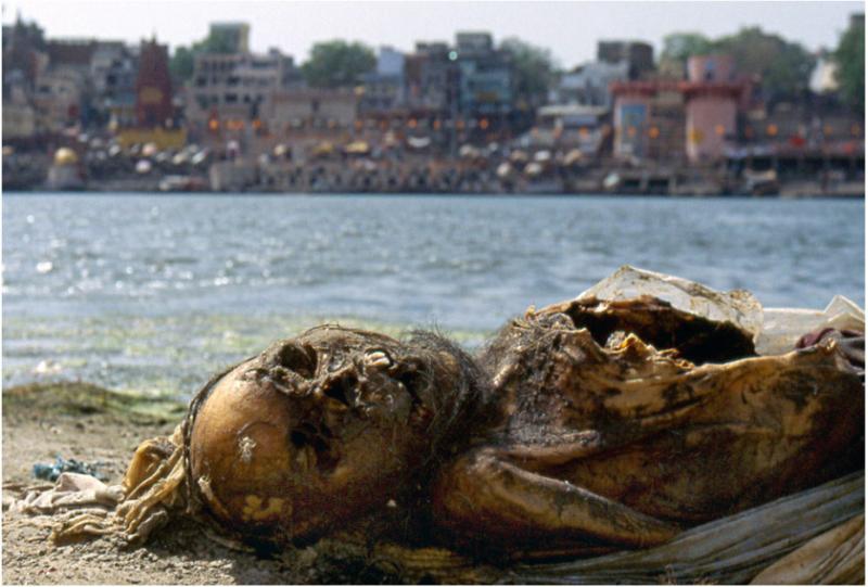 huma corpses in ganges