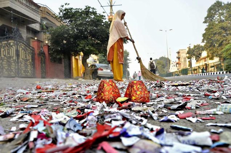 diwali pollution