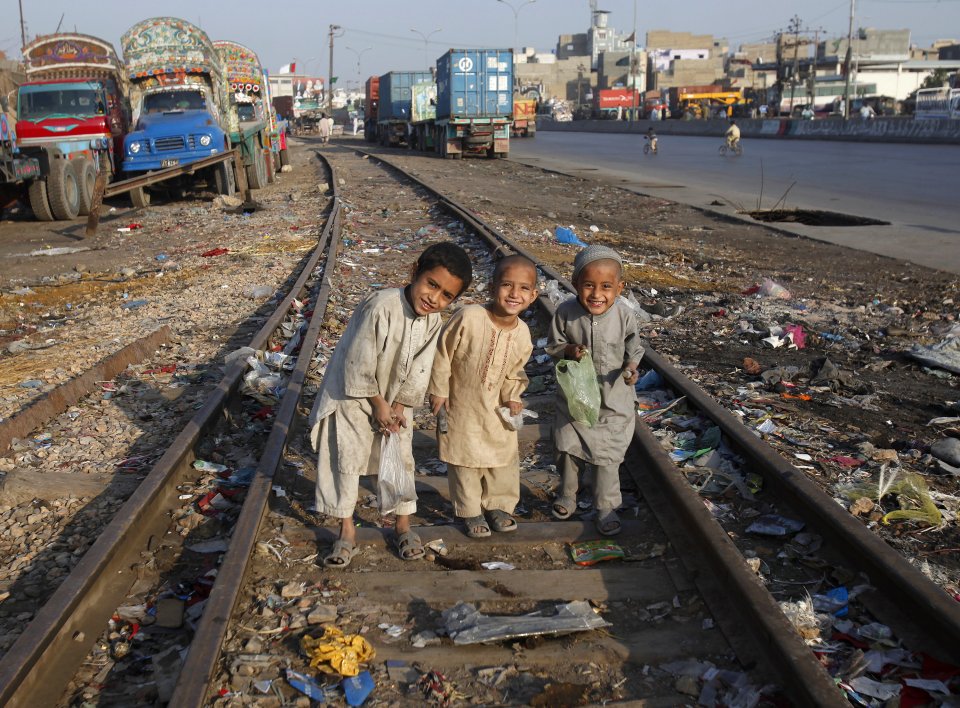 recyclable materials in Karachi, Pakistan