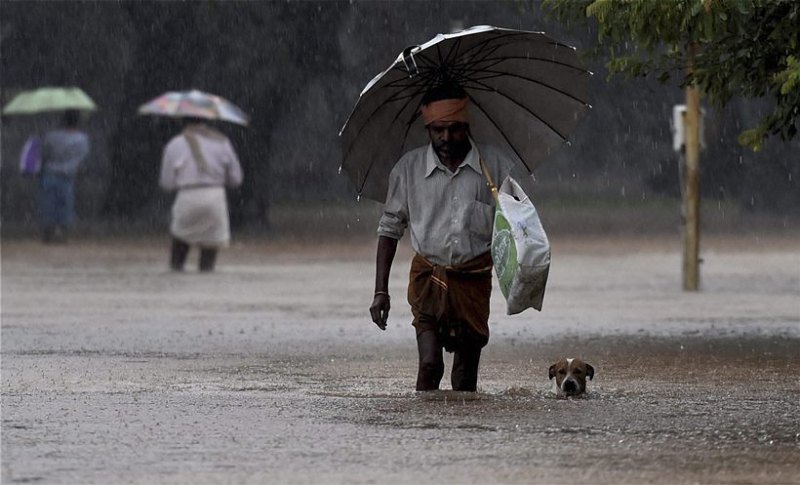 Heavy rains in Chennai