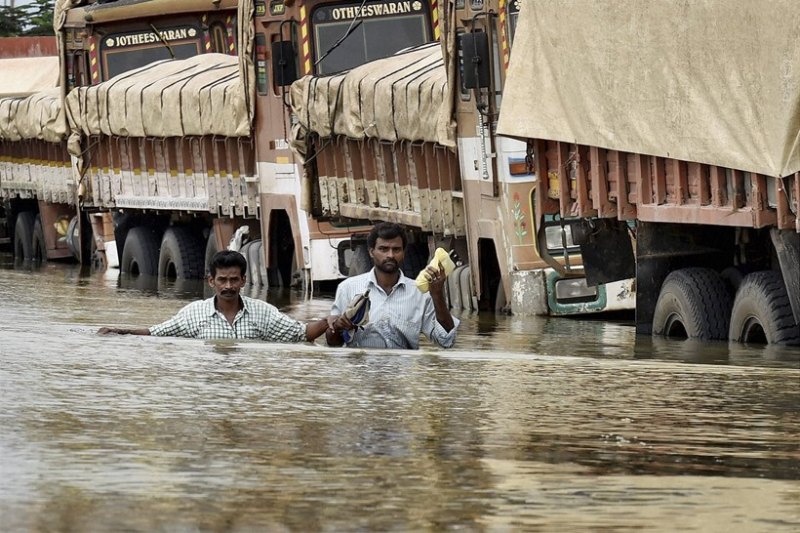 Army's flood relief operations in Chennai