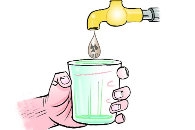 Drinking Water Vector Illustration Flat Tiny Stock Vector (Royalty Free)  1408659878 | Shutterstock