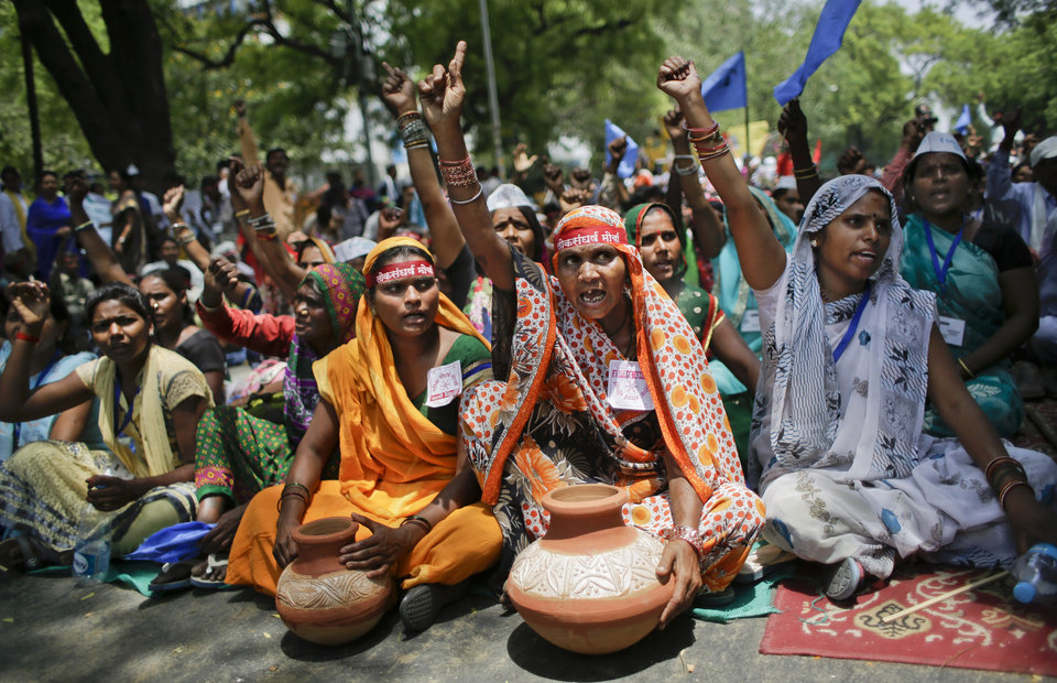 India Water Protest