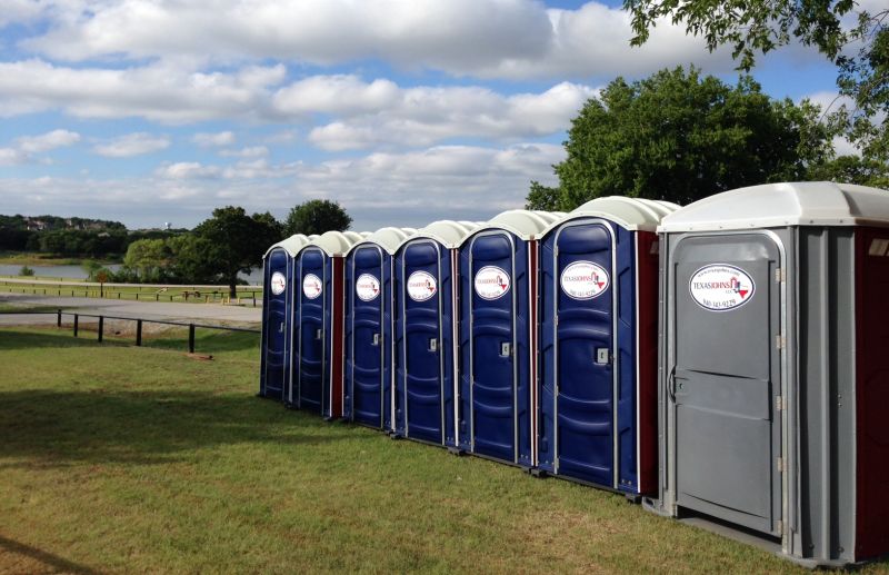 Eco-friendly outdoor restroom