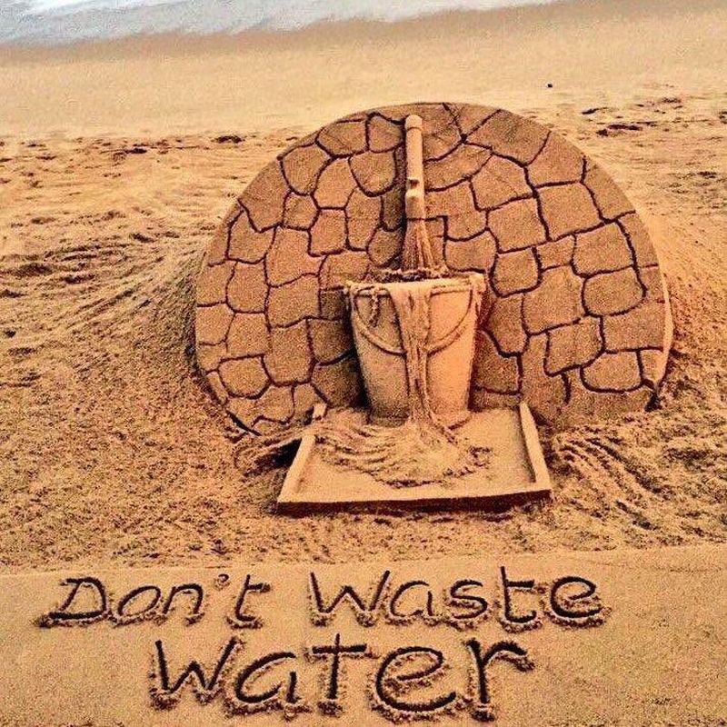 Sudarshan Pattnaik's Sand Art is Spreading Word on Water Conservation 