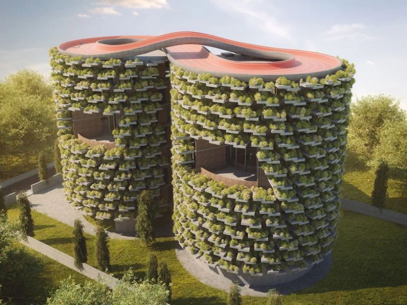 NUDES Designs the ‘Forest’ School to Improve Air Quality and Student Health