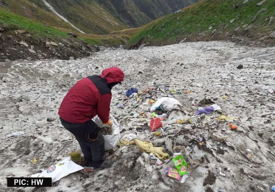 Shrikhand Mahadev Cleaning Campaign by IMF