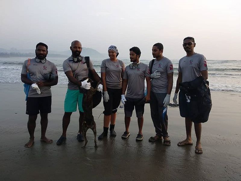 Divers in Vizag have Collected 5,000 kg of Plastic waste from the Ocean