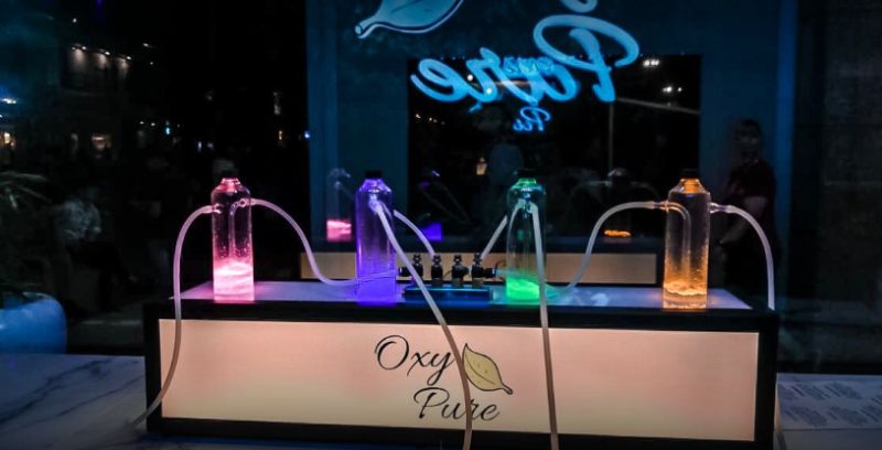 Oxygen Bar in Delhi is providing Fresh Air Infused with Variety of Aromas to People