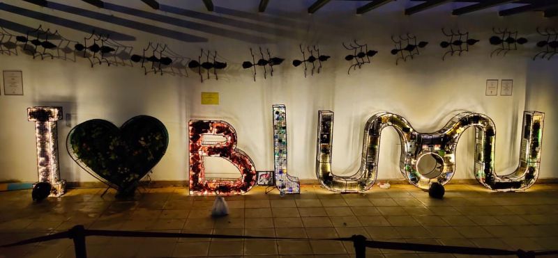 Bengaluru Displays Installation 'I<3Bluru' to Encourage Cleanliness and Waste Management