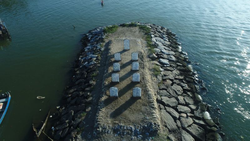 Marine Cemetery in Kerala is Memorial for Aquatic Life Killed by Plastic Pollution